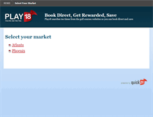 Tablet Screenshot of play18.com